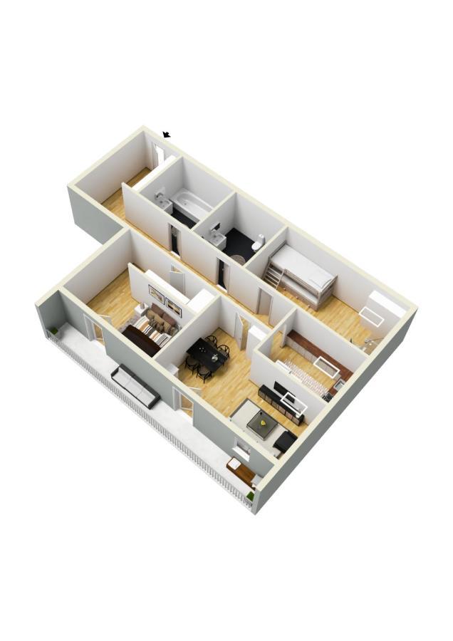 Ferienwohnung Bergsommer شفانغو المظهر الخارجي الصورة